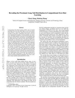 Revealing the Proximate Long-Tail Distribution in Compositional
  Zero-Shot Learning