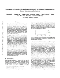 GreenFlow: A Computation Allocation Framework for Building
  Environmentally Sound Recommendation System