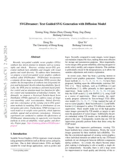 SVGDreamer: Text Guided SVG Generation with Diffusion Model