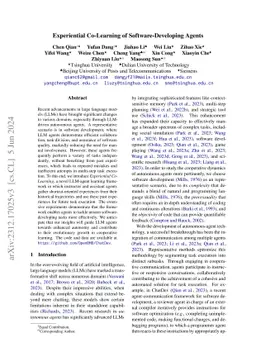 Experiential Co-Learning of Software-Developing Agents