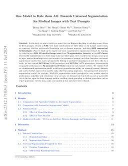 Large-Vocabulary Segmentation for Medical Images with Text Prompts
