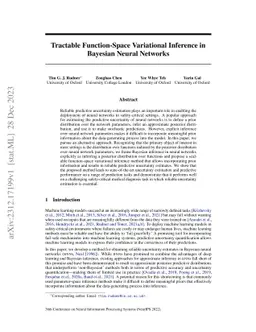 Tractable Function-Space Variational Inference in Bayesian Neural
  Networks