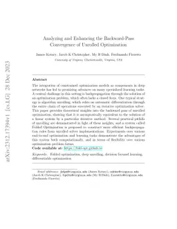 Analyzing and Enhancing the Backward-Pass Convergence of Unrolled
  Optimization