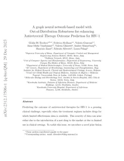 A graph neural network-based model with Out-of-Distribution Robustness for enhancing Antiretroviral Therapy Outcome Prediction for HIV-1