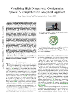 Visualizing High-Dimensional Configuration Spaces: A Comprehensive
  Analytical Approach