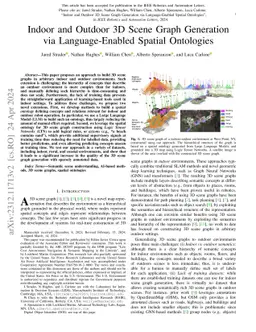 Indoor and Outdoor 3D Scene Graph Generation via Language-Enabled
  Spatial Ontologies