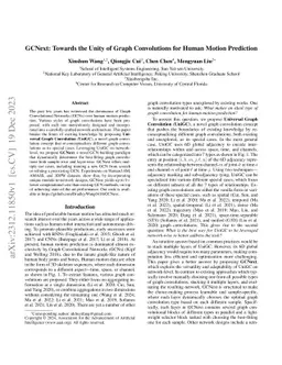 GCNext: Towards the Unity of Graph Convolutions for Human Motion
  Prediction