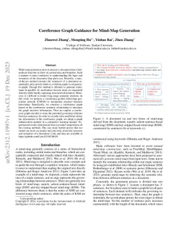 Coreference Graph Guidance for Mind-Map Generation