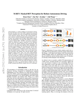M-BEV: Masked BEV Perception for Robust Autonomous Driving
