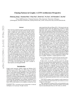 Chasing Fairness in Graphs: A GNN Architecture Perspective