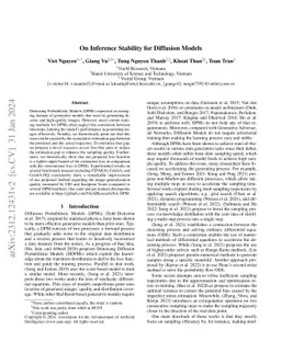 On Inference Stability for Diffusion Models