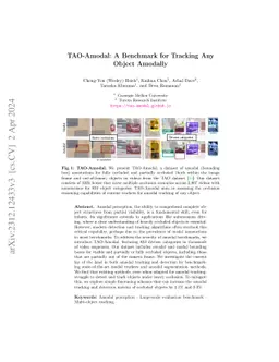 TAO-Amodal: A Benchmark for Tracking Any Object Amodally