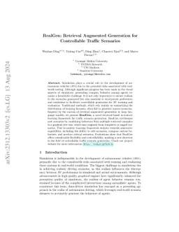 RealGen: Retrieval Augmented Generation for Controllable Traffic
  Scenarios
