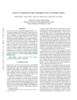 kNN-CTC: Enhancing ASR via Retrieval of CTC Pseudo Labels