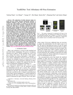 ToolEENet: Tool Affordance 6D Pose Estimation