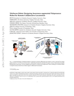 TeleAware Robot: Designing Awareness-augmented Telepresence Robot for
  Remote Collaborative Locomotion