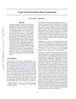 Quadratic Binary Optimization with Graph Neural Networks