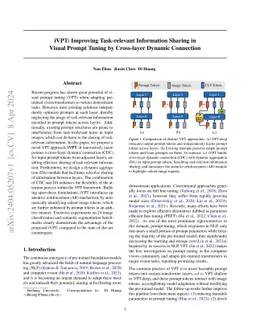 iVPT: Improving Task-relevant Information Sharing in Visual Prompt
  Tuning by Cross-layer Dynamic Connection