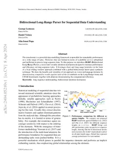 Bidirectional Long-Range Parser for Sequential Data Understanding