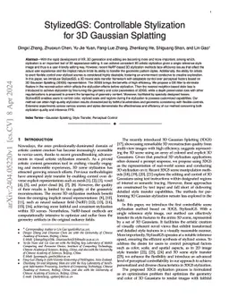 StylizedGS: Controllable Stylization for 3D Gaussian Splatting