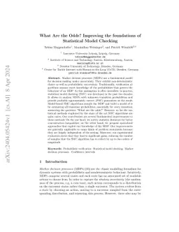 What Are the Odds? Improving the foundations of Statistical Model Checking