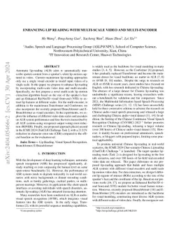 Enhancing Lip Reading with Multi-Scale Video and Multi-Encoder