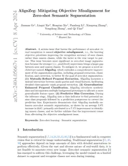 AlignZeg: Mitigating Objective Misalignment for Zero-shot Semantic
  Segmentation