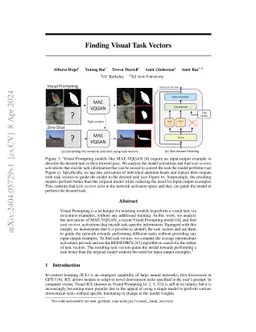 Finding Visual Task Vectors