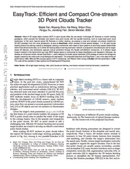 EasyTrack: Efficient and Compact One-stream 3D Point Clouds Tracker
