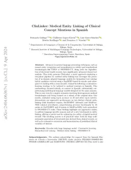ClinLinker: Medical Entity Linking of Clinical Concept Mentions in
  Spanish