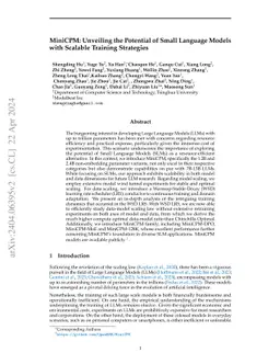 MiniCPM: Unveiling the Potential of Small Language Models with Scalable
  Training Strategies