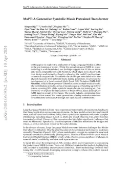 MuPT: A Generative Symbolic Music Pretrained Transformer