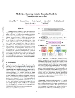 MoReVQA: Exploring Modular Reasoning Models for Video Question Answering
