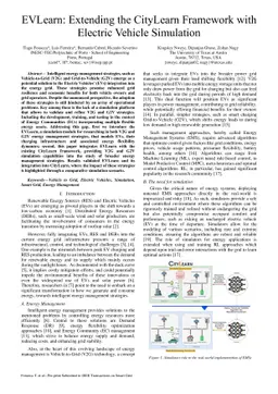 EVLearn: Extending the CityLearn Framework with Electric Vehicle
  Simulation