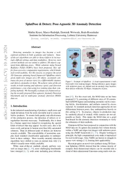 SplatPose & Detect: Pose-Agnostic 3D Anomaly Detection