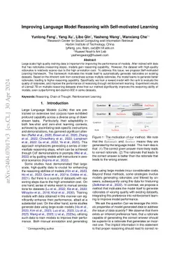 Improving Language Model Reasoning with Self-motivated Learning