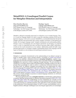 Meta4XNLI: A Crosslingual Parallel Corpus for Metaphor Detection and Interpretation