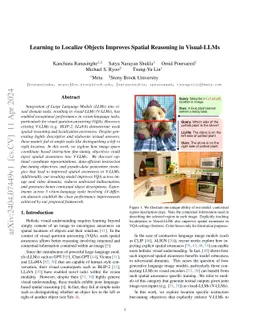 Learning to Localize Objects Improves Spatial Reasoning in Visual-LLMs