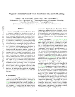 Progressive Semantic-Guided Vision Transformer for Zero-Shot Learning