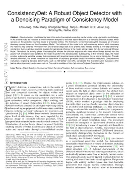 ConsistencyDet: A Few-step Denoising Framework for Object Detection Using the Consistency Model