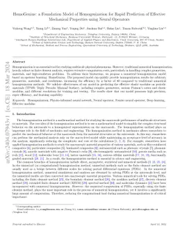 A Pretraining-Finetuning Computational Framework for Material Homogenization