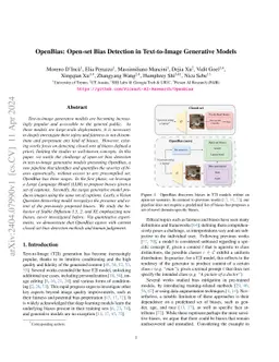 OpenBias: Open-set Bias Detection in Text-to-Image Generative Models