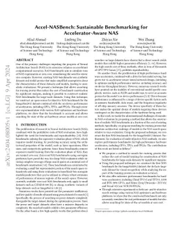 Accel-NASBench: Sustainable Benchmarking for Accelerator-Aware NAS