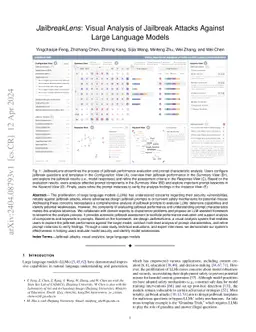 JailbreakLens: Visual Analysis of Jailbreak Attacks Against Large Language Models