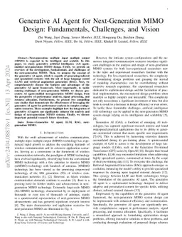 Large Language Model Empowered Next-Generation MIMO Networks: Fundamentals, Challenges, and Visions