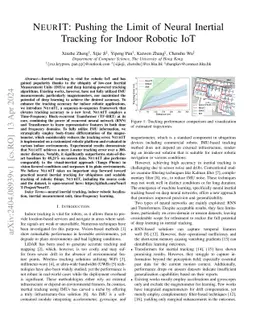 NeurIT: Pushing the Limit of Neural Inertial Tracking for Indoor Robotic IoT