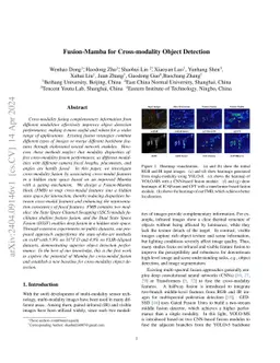 Fusion-Mamba for Cross-modality Object Detection