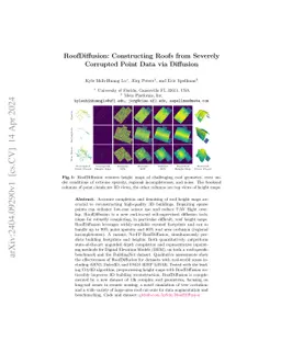 RoofDiffusion: Constructing Roofs from Severely Corrupted Point Data via
  Diffusion