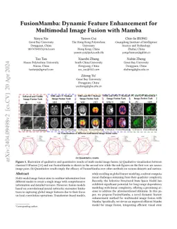 FusionMamba: Dynamic Feature Enhancement for Multimodal Image Fusion with Mamba