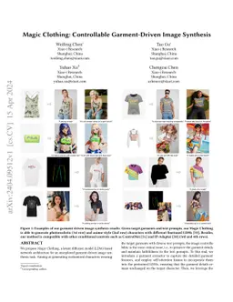 Magic Clothing: Controllable Garment-Driven Image Synthesis